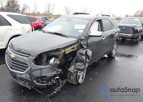 2016 Chevrolet Equinox Ltz из США, поврежденный, VIN 2GNALDEK7G6206972